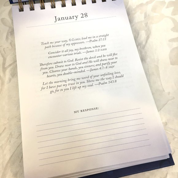 DaySpring Jesus Today DayBrightener Perpetual Calendar Sarah Young - Picture 8 of 11